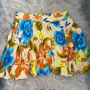 Forever 21 floral skirt